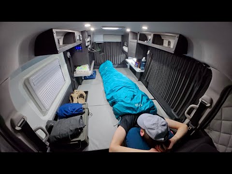 Видео: Комфортный автомобильный кемпинг и игры в легком фургоне, похожем на отель [ART-LA200]