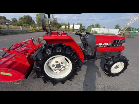 Видео: Міні-трактор Kubota GL-29: Огляд на японський міні трактор від Totus Traktor