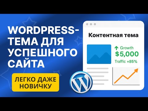Видео: Эта Контентная тема WordPress — must-have в 2025 году