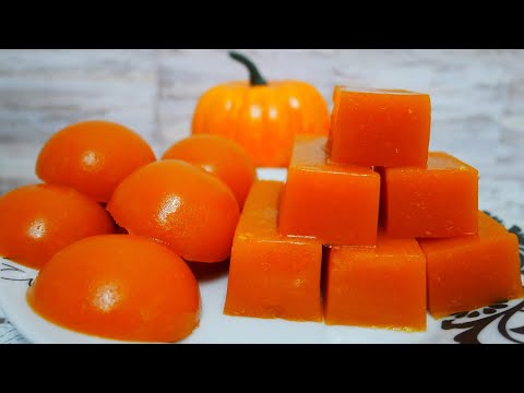 Видео: Тыквенный мармелад на желатине. Просто, быстро и вкусно. Натуральный мармелад в домашних условиях