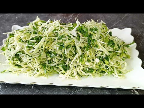 Видео: Կարևորը տանը կաղամբ լինի ,եկեք հրաշալի աղցան պատրաստենք🥗 սպանախով ու կաղամբով աղցան #салатизкапусты 