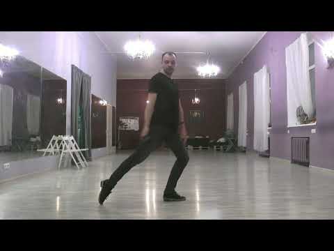 Видео: Онлайн-курс "Техника шага танго" Урок 2. Ошибка "падение в шаг"