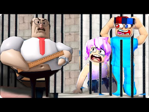Видео: 🙅‍♀️ ПОБЕГ от УЧИТЕЛЯ БАРРИ в РОБЛОКС! Леска и Шеди ROBLOX