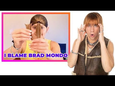 Видео: Реакция на людей, следящих за моим уроком по стрижке «бабочка»