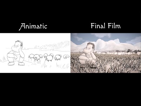 Видео: Город, который кричал «Волк» — анимационный фильм против финального фильма