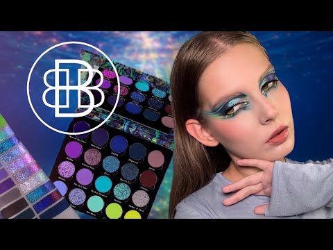 Видео: BellaBeauteBar – Ocean Jewel 💎 | 4 макияжа и обзор инди-палетки 