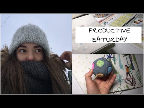 Видео: Study With Me №9 | My Productive Saturday | + Оформление Планнера | Learn Languages | Учись Со Мной