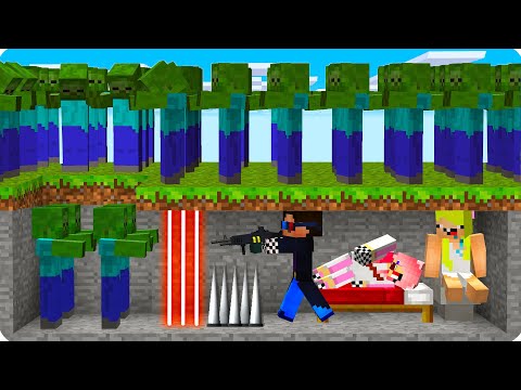 Видео: 🤕АРМИЯ 10000 ЗОМБИ ПРОТИВ НУБА И ШЕДИ! 100% ЗАЩИЩЕННЫЙ ДОМ ПРОТИВ ПРО В АПОКАЛИПСИС В МАЙНКРАФТ