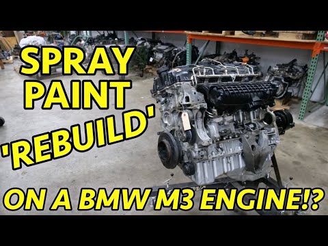 Видео: BMW F80 M3 Twin Turbo S55 2016 года выпуска. Плохая разборка двигателя. Поддельный ремонт?