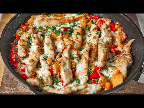 Видео: Простое и вкусное куриное блюдо на ужин! Традиционный и очень простой в исполнении!