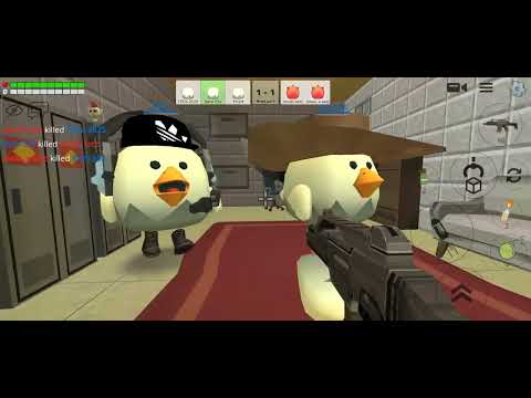 Видео: Игра в chicken gun