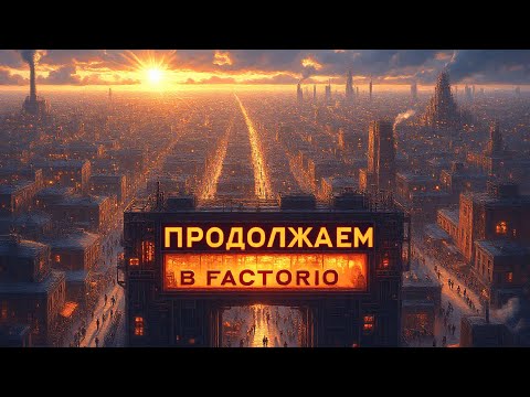 Видео: Тренируем ИИ и оптимизируем завод! песочница в Factorio Space Age (куча модов и планет)