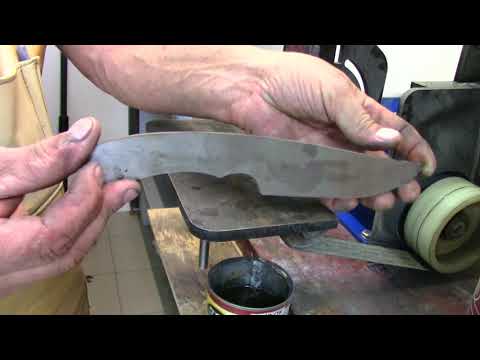 Видео: изготовление ножа