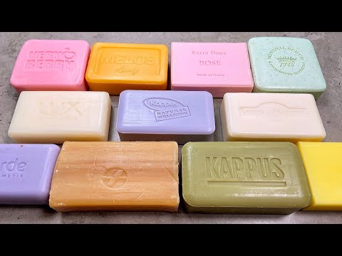 Видео: ASMR soap cutting Soap crunch Relaxing sounds Резка мыла АСМР