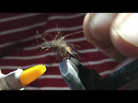 Видео: лучшая мушка на хариуса, простая, но уловистая мушка (мо)/ simple but catchy fly on grayling