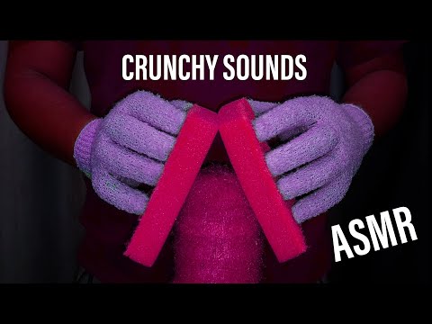 Видео: 🔴🔴🔴 ASMR Интенсивное щекотание | Мои хрустящие звуки помогут вам заснуть | Сухие губки
