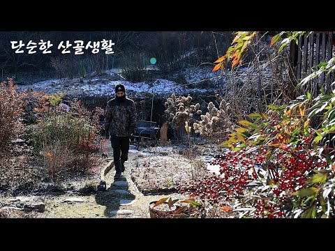 Видео: Радость жизни в корейской деревне зимой~!!
