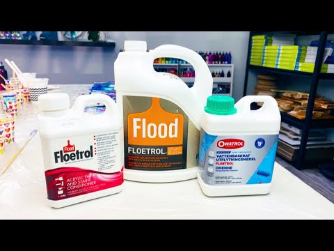 Видео: # 345 — НОВИНКА — Урок по смешиванию красок для трёх разных цветов Floetrols | Акриловая заливка ...