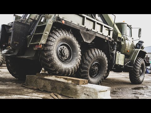 Видео: Урал 4320 МТП. Модернизация задней тележки. Часть вторая.