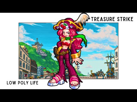 Видео: Низкополигональная жизнь в Treasure Strike