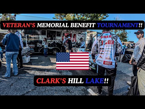 Видео: Благотворительный турнир в память о ветеранах! Осенняя рыбалка на окуня на озере Кларкс-Хилл!!