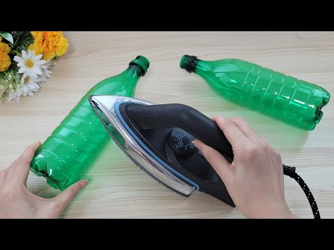 Видео: ГЛАГИРУЙТЕ ПЭТ-бутылку, результат ШИКАРНЫЙ — 3 Превосходная идея по переработке отходов - DIY