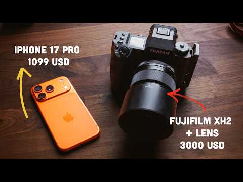Видео: iPhone 17 Pro против профессиональной камеры