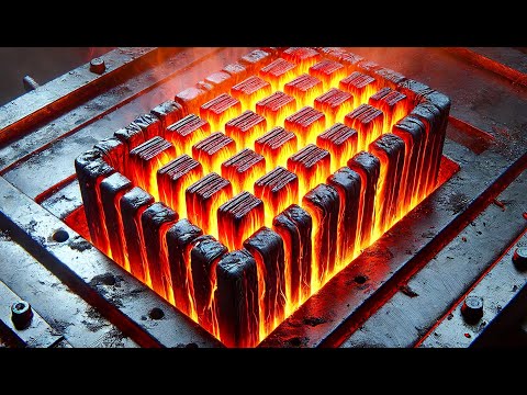 Видео: Я выковал дамасский клинок из 350 слоев стали!