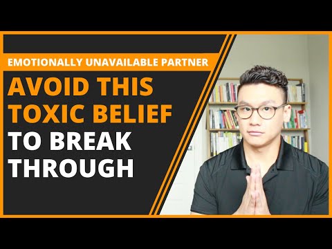 Видео: Эмоционально недоступный партнер и игнорирование: избегайте этого ОДНОГО ядовитого убеждения