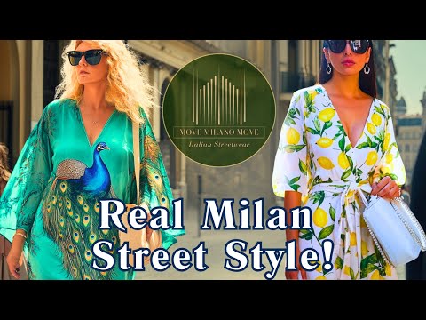 Видео: August Milan Street Style 🇮🇹: итальянские модные тренды лета
