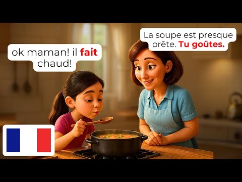 Видео: 🇫🇷 15 Кухонных Разговоров с Мамой | A1-A2 | Французский для Начинающих