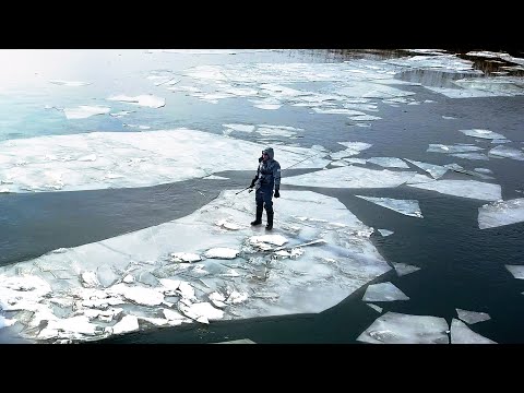 Видео: Рыбалка на ЛЬДИНЕ! Что может пойти не так?!