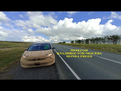 Видео: На что способен HONDA FREED.  Владивосток - Москва
