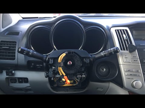 Видео: Барахлит круиз контроль  Перепиновка рулевого шлейфа Lexus RX300