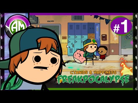 Видео: 🟣 Cyanide and Happiness Freakpocalypse 🟢 НА РУССКОМ #1 (ПРОХОЖДЕНИЕ / GAMEPLAY)