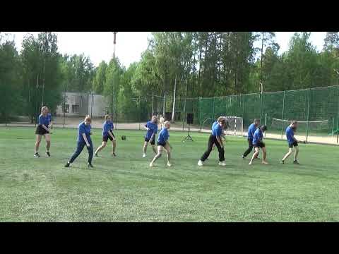 Видео: Танец вожатых ДОЛ "Голубое озеро" - Люли