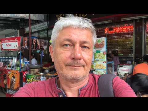 Видео: Готовая еда на тайских рынках. Бангкок. Цены