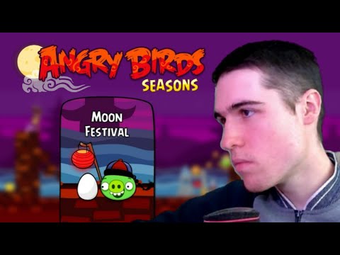 Видео: Angry Birds Seasons №27 - Китайский осенний эпизод Moon Festival