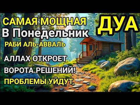 Видео: 🤲Дуа В понедельник Очень сложные проблемы будут решены❤#дуа 