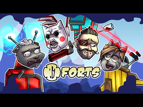 Видео: ЭТА БАЗА РАЗВАЛИВАЕТСЯ от ПЕРВОГО ПОПАДАНИЯ! БИТВЫ в МИРЕ FORTS #forts