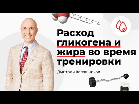 Видео: Расход гликогена и жира во время тренировки