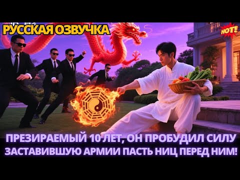 Видео: Презираемый 10 лет, он пробудил силу, заставившую армии пасть ниц перед ним! #китайские #дорама