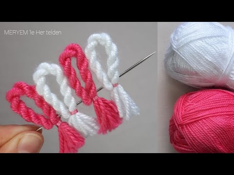 Видео: 🌺 ЭТО БЫЛО ОЧЕНЬ КРУТО КАК СДЕЛАТЬ ЦВЕТОК ИЗ ПРЯЖИ.