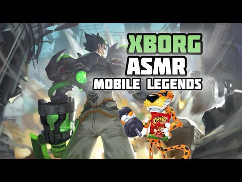 Видео: АСМР, ИТИНГ ИКС БОРГ. ASMR EATING XBORG  MOBILE LEGENDS. 