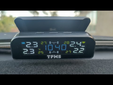 Видео: TPMS в любое авто. Система контроля давления в шинах.