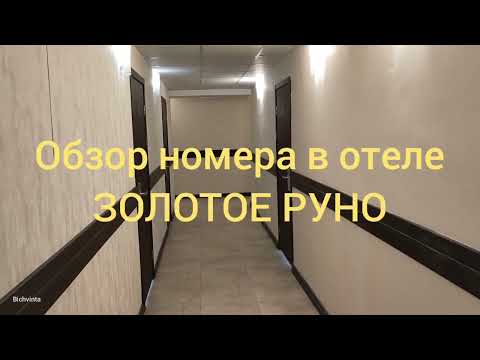 Видео: СТАНДАРТНЫЙ НОМЕР В ОТЕЛЕ ЗОЛОТОЕ РУНО. КУРОРТ ПИЦУНДА