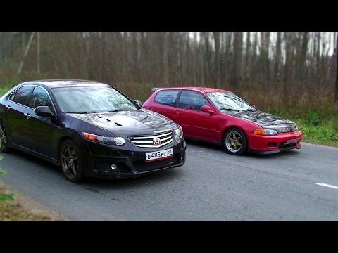 Видео: Solaris, Rio, Honda Civic и Accord