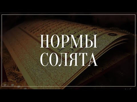Видео: Нормы солята