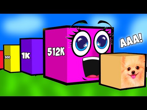 Видео: Я СТАЛА ЧЕРВЯКОМ ИЗ КУБИКОВ В РОБЛОКС ! Worm 2048