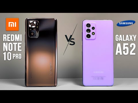 Видео: Xiaomi Redmi Note 10 Pro vs Samsung Galaxy A52 / Стоит ли переплачивать?